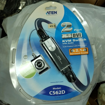 清貨Aten CS62D 2-Port PS/2 DVI KVM Switch with Audio