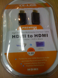 CE-LINK HDMI TO HDMI 3M