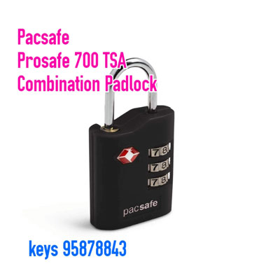 Pacsafe Prosafe 700 Travel Sentry Approved combination padlock